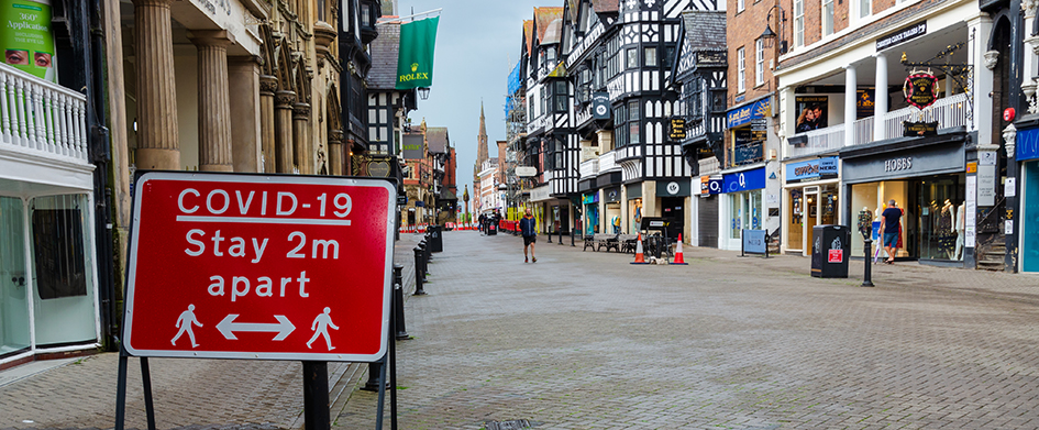 Covid 19 - Lockdown - Empty street