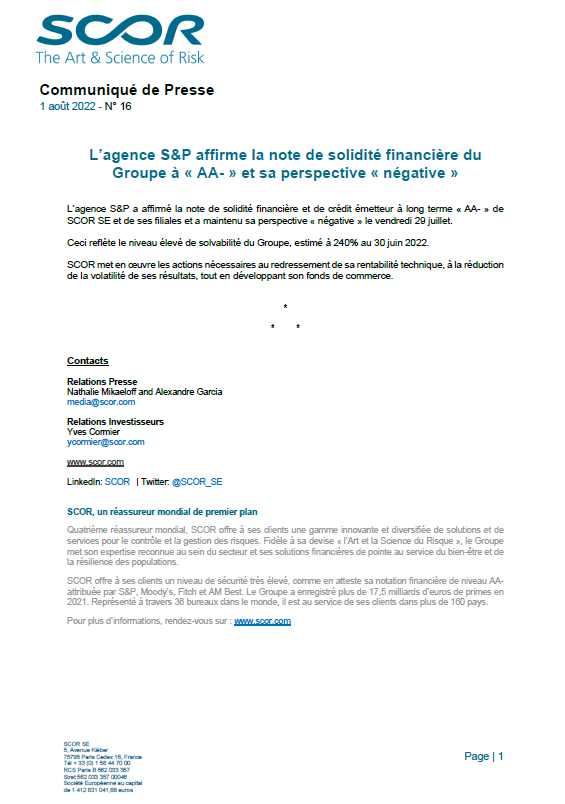 Page de garde SP 2022