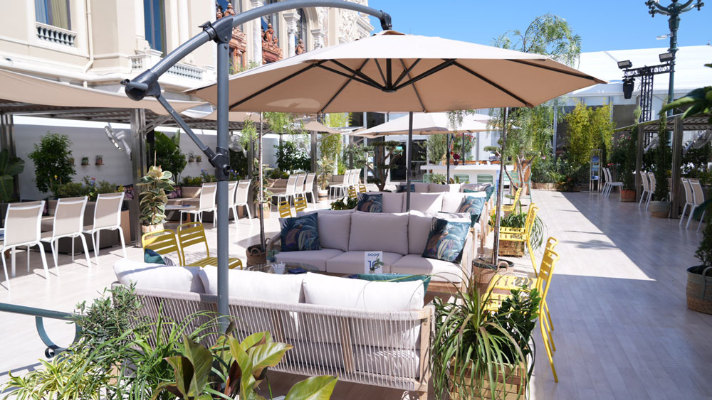 Photo of SCOR Lounge meeting tables at the Rendez-Vous de Septembre 2024 event