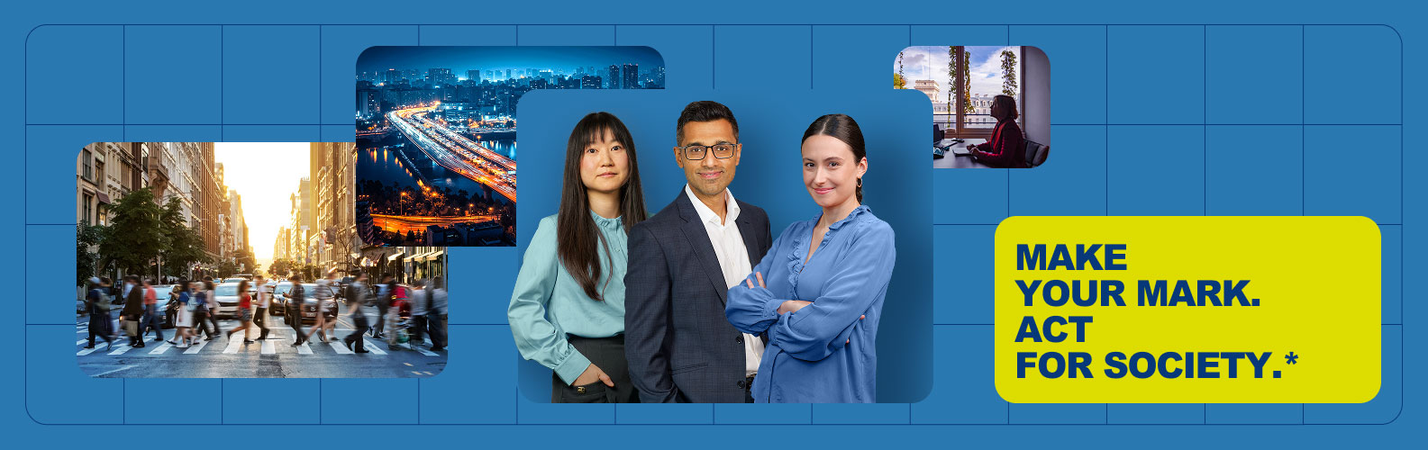 Collaborateurs SCOR utilisant data et technologies pour rendre la réassurance plus performante et éclairer les décisions stratégiques