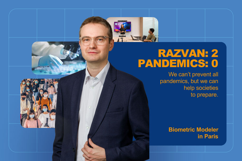 SCOR biometric modeling expert developing models to anticipate the emergence and impact of pandemics