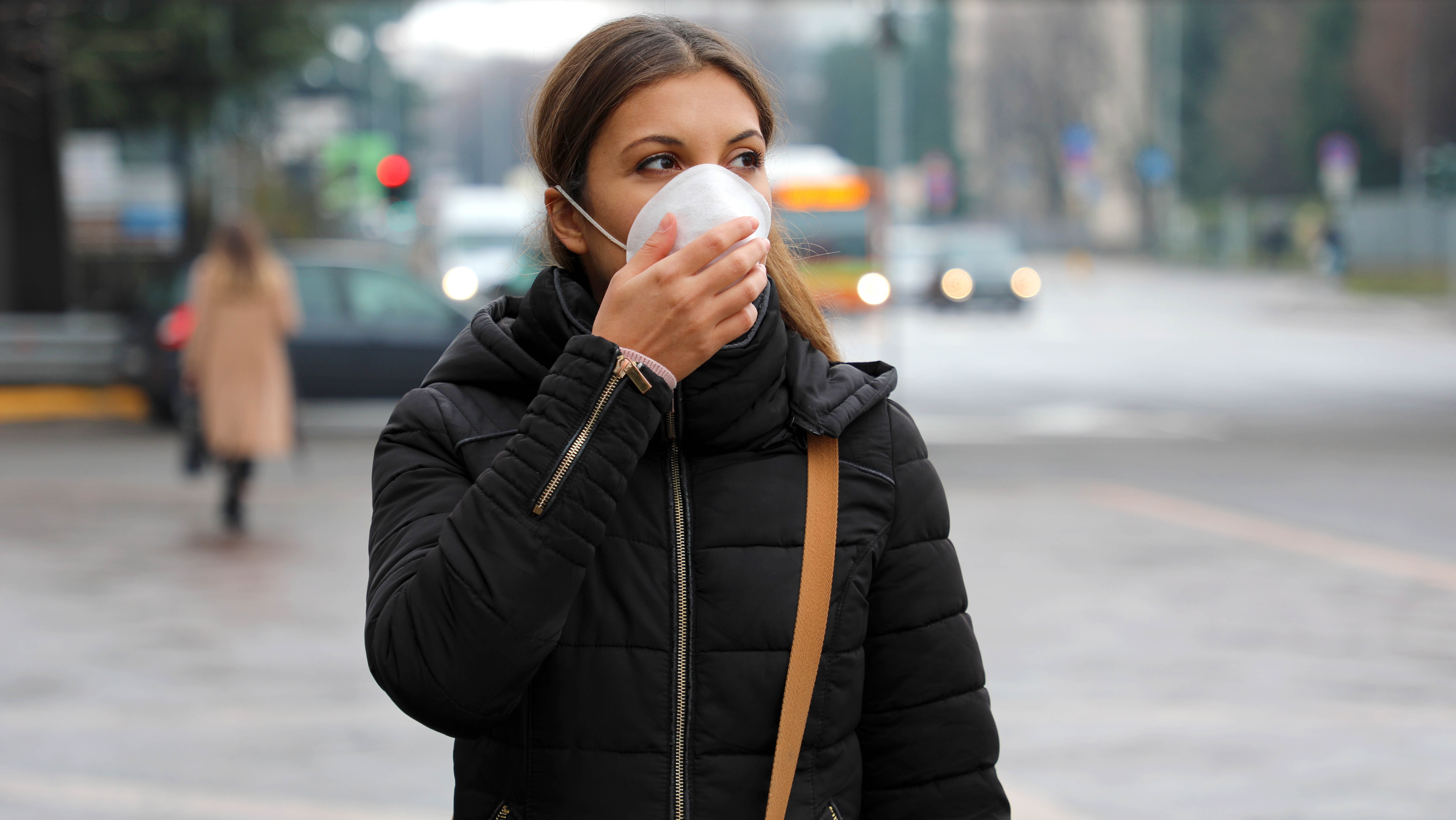 Woman masked