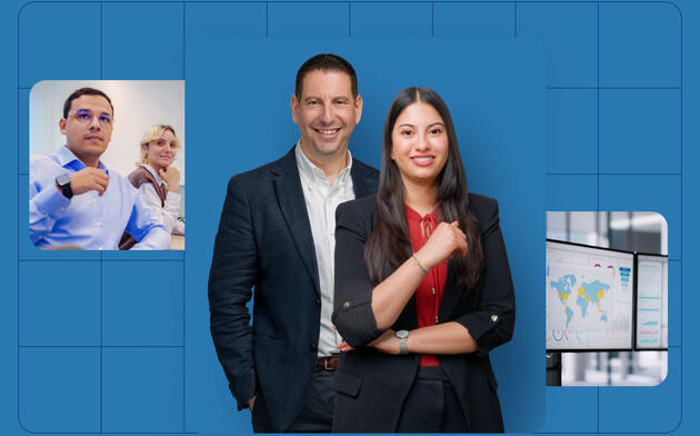 Testimonials from SCOR employees illustrating their career paths, commitments and collective human adventure