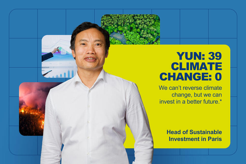 Expert SCOR en investissement durable réduisant l’empreinte carbone des portefeuilles pour soutenir la transition climatique