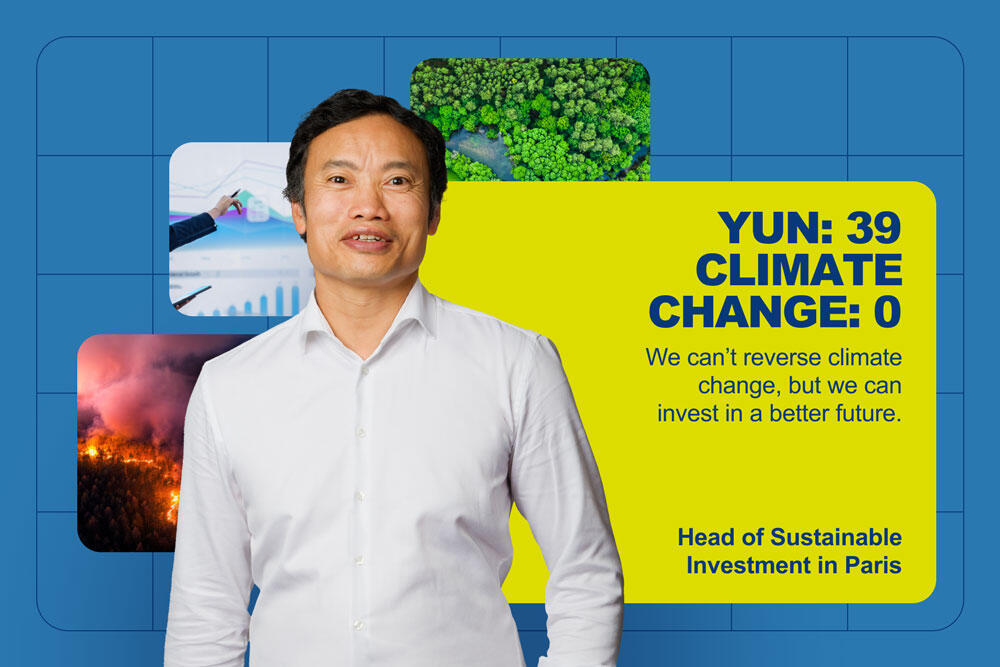 SCOR sustainable investment expert reducing the carbon footprint of portfolios to support climate transition