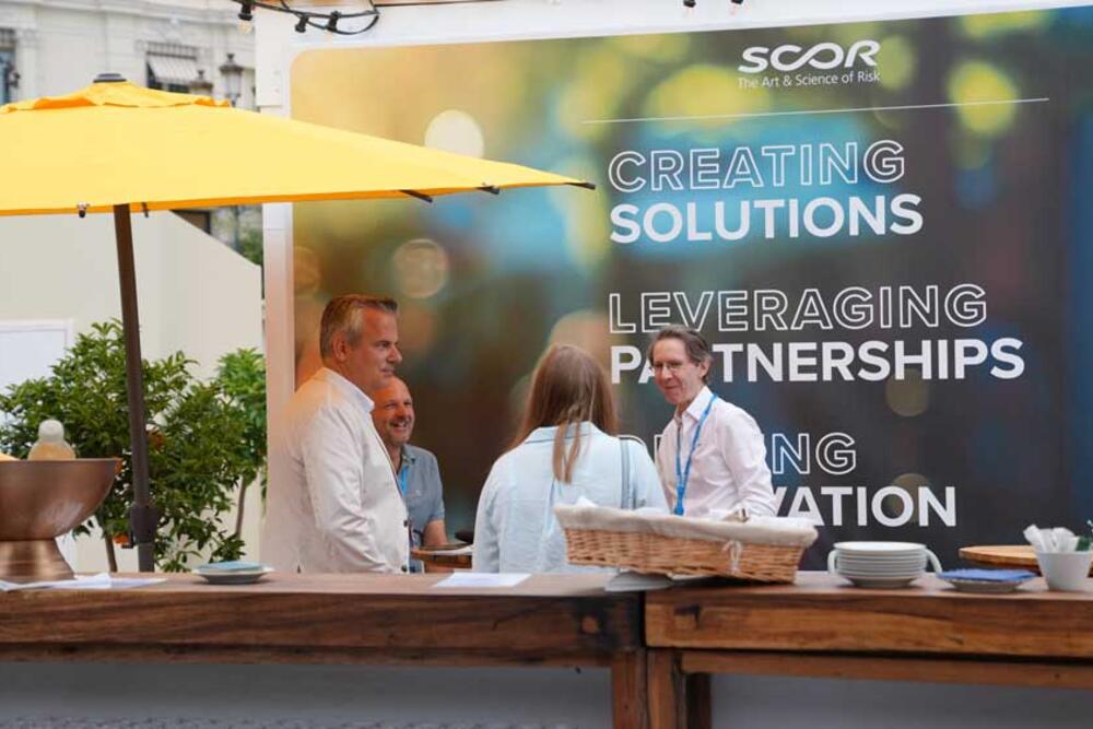September 2025 SCOR Rendez-Vous de Septembre image with Daniel Dusterhaus and Eric Le Mercier