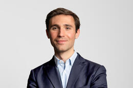 Headshot of Alexandre Garcia, Head of Group Communications and Public Affairs at SCOR