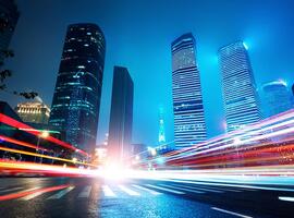 Street at night