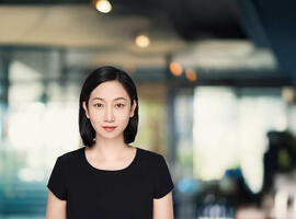 Career's Blog post teaser with headshot of Chloe Wang, Head of SCOR L&H APAC