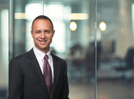 April 2025 SCOR Careers Blog Employee Spotlight teaser with Brock Robbins, CEO of SCOR Life & Health US