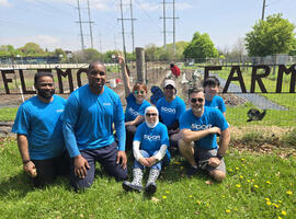 SCOR Careers Blog post on Engagement Month teaser image with the Toronto team at the Flemo Farms