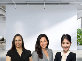 SCOR Voices June 2026 article about SCOR for Good teaser image with Nazneen Bilimoria, Amy Kemery and Ye Liu