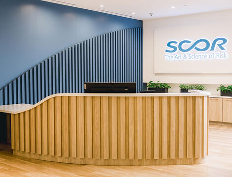 Photo of SCOR Toronto office entrance