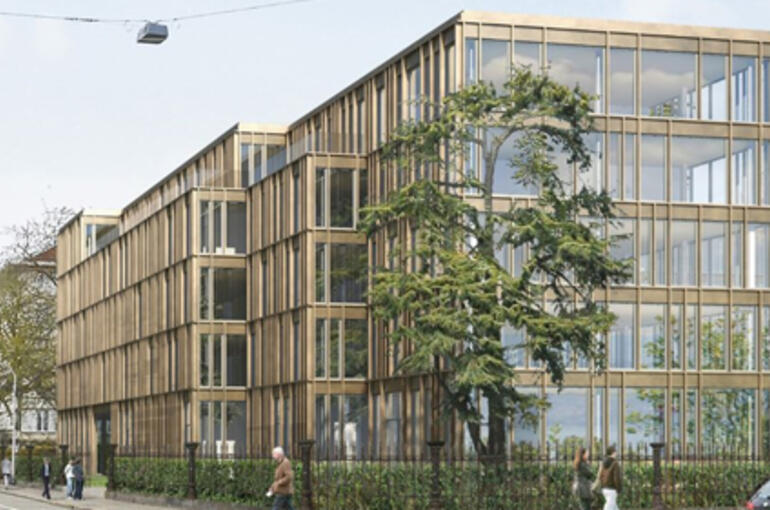 scor will be the new tenant in the rosau office building in zurich switzerland scor