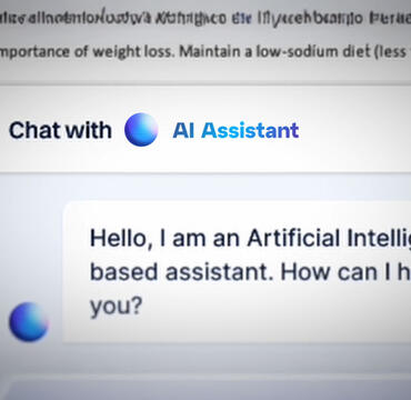 SCOr AI Assistant video still image with a chat
