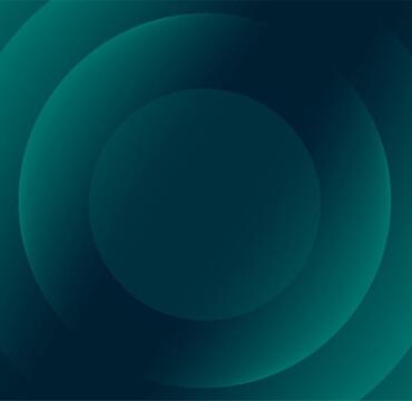 Abstract blue and green circles