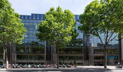 SCOR Paris Kleber office front view from the street