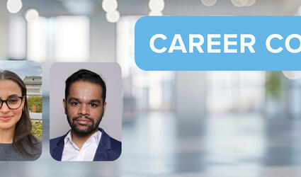 Photo of SCOR Careers Blog article about three employees hiring journey