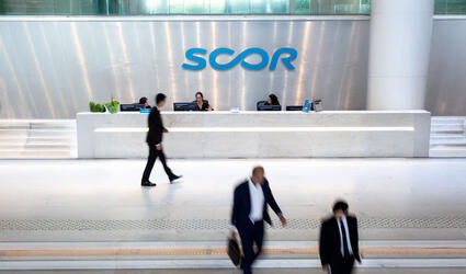 Entrance hall of SCOR Paris Kléber office