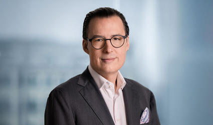 Headshot of Phiipp Ruede, SCOR L&H CEO April 2025