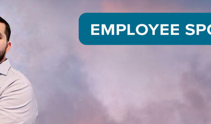 SCOR Careers Blog Employee Spotlight header image with Jimmy Pimentel, VP, Senior Property/Power Underwriter