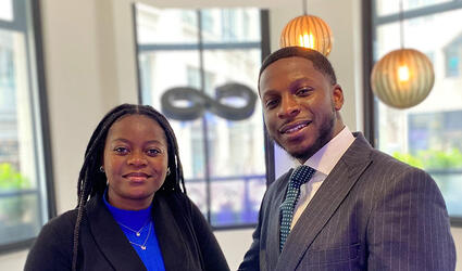 SCOR Careers Blog Career Compass article header image with Ekose and Sherkhan