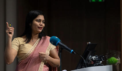 SCOR's Life at SCOR SIGN+ Careers Blog article header image with Nilushika Jayaweeram from “Emerging Hope Lanka”