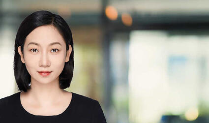 Career's Blog post header with headshot of Chloe Wang, Head of SCOR L&H APAC