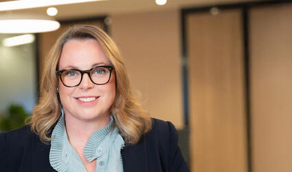 SCOR Employee Spotlight Careers Blog article header image with Claire McDonald, SCOR Business Solutions CEO