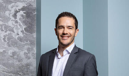 December SCOR Voices Employee Spotlight article header image with Theodore Giffard, Information Security Expert at SCOR