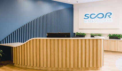Photo of SCOR Toronto office entrance