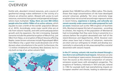 Technical Newsletter #40 - Volcanic Risk and Insurance