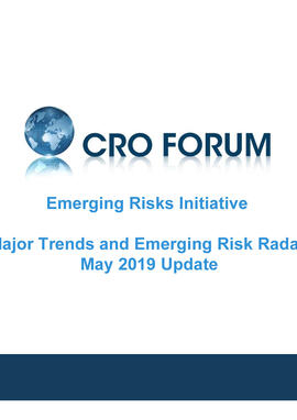 CRO ERI Emerging Risk Radar Trends May 2019