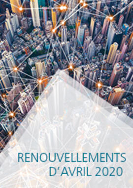 Renouvellements avril 2020