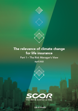 The relevance of climate change for life insurance