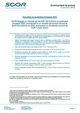 SCOR_Communiqué de presse - Résultats Q4 2023_cover