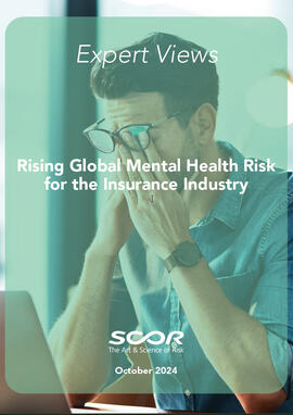 Cover page of a Life & Health Expert View on Mental Health Risk