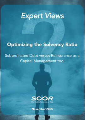 Man stands facing a question mark