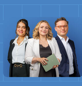 SCOR employees working in a demanding and innovative environment to anticipate risks and protect society